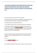 CALIFORNIA SUPERVISOR AND OPERATOR ASRT EXAM 2025  UPDATE COMPREHENSIVE QUESTIONS AND VERIFIED  ANSWERS &lpar;complete solutions&rpar; ASSURED SUCCESS&sol;GRADED  A&plus;&excl;&excl;&excl; 