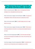 GFACT CERTIFICATION EXAM 2025&sol;2026-REAL 200 EXAM QUESTIONS WITH CORRECT DETAILED AND VERIFIED ANSWERS&sol;ALREADY GRADED A&plus;