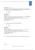 HUMAN ANATOMY AND PHYSIOLOGY TEST BANK VERIFIED QUESTIONS AND DETAILED ANSWERS WITH RATIONALES GRADED A&plus; PASS
