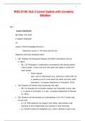 WGU D186 Task 3 &vert;Latest Update with Complete Solution