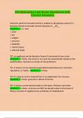 CA Optometry Law Exam Questions with Correct Answers 2024 Update&period;