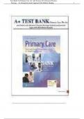 Test Bank For Primary Care Art and Science of Advanced practice nursing-an Interprofessional approach 6th edition dunphy&comma; Consists Of 88 Complete Chapters&comma; ISBN&colon; 978-1719644655