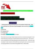 Nursing 101 Fundamentals of Nursing Practice Exam 1&comma; Part 1 Questions and Correct Answers&period;