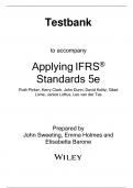 Test Bank For Applying IFRS Standards&comma; 5th Edition by Ruth Picker&comma; Leo van der Tas&comma; David Kolitz&comma; Gilad Livne&comma; Janice Loftus&comma; Miriam Koning &comma;All Chapter 1-24