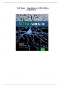 Test Bank - Neuroscience 7th Edition &lpar;Augustine 2025&rpar;&comma;LATEST