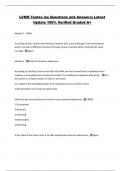 LVMH Toutes les Questions and Answers&vert; Latest  Update 100&percnt; Verified Graded A&plus; 