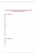 NIH STROKE SCALE GROUP B PATIENT 1-6 EXAM 2025 UPDATE WITH CORRECT SOLUTIONS&excl;&excl;