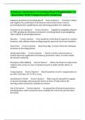 Arkansas Auctioneers Licensing Board Regulations &lpar;1&rpar; - Questions With Comprehensive Solutions