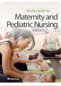 test bank for maternity and pediatric nursing 3rd edition ricci ISBN 978-1451194012 All chapter discussed and questions and their correct answers complete guide A&plus;