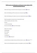 PiCAT practice test Questions and Answers&vert; Latest Update 100&percnt;  Solved&vert; Guaranteed Success