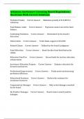 Arkansas Auctioneer Licensing Board Regulations - Questions With Correct Solutions