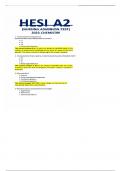 HESI A2 &lpar;NURSING ADMISSION TEST&rpar; 2023 CHEMISTRY