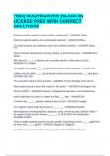 TEXAS WASTEWATER OPERATORS CERTIFICATION PACKAGE DEAL &lpar;BUNDLE&rpar; WITH COMPLETE SOLUTIONS&excl;&excl;