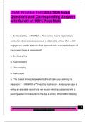 OSAT Practice Test 2024&sol;2025 Exam  Questions and Corresponding Answers  with Surety of 100&percnt; Pass Mark 