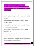 OSAT CEOE EXAM PACKAGE DEAL QUESTIONS AND VERIFIED DETAILED ANSWERS &vert; 100&percnt; GUARANTEED PASS &vert; ALREADY GRADED A&plus;