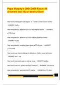 Papa Murphy's 2024&sol;2025 Exam All  Answers and Illustrations Given 