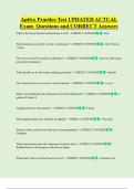 Aptive   Bundled Exam Questions WITH  CORRECT Answers