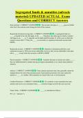 Segregated funds & annuities &lpar;advocis  material&rpar; UPDATED ACTUAL  Exam   Questions and CORRECT Answers