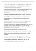 4A051 CDC URE VOL 1 QUESTIONS AND ANSWERS
