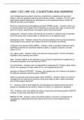 4A051 CDC URE VOL 3 QUESTIONS AND ANSWERS