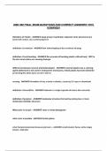 AMS 262 FINAL EXAM QUESTIONS AND CORRECT ANSWERS 100&percnt; VERIFIED&excl;&excl;