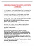 NEBC EXAM QUESTIONS WITH COMPLETE SOLUTIONS 