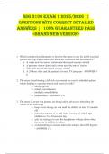 NSG 3100 EXAM 1 2025&sol;2026 &vert;&vert;  QUESTIONS WITH CORRECT DETAILED  ANSWERS &vert;&vert; 100&percnt; GUARANTEED PASS  <BRAND NEW VERSION> 