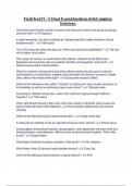 Field Tech II - III Conventional Exam 150 Correct Questions and Answers&period;