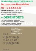 Tentamen samenvatting De rivier van Herakleitos wijsbegeerte - Etienne Vermeersch 9789089247346  editie 2019 &plus; oefentoets &plus; kernbegrippen &plus; denken en hun ideeen en meer NIEUW 2025