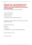 MRSO MOCK TEST 1 2025&vert; BRAND NEW ACTUAL EXAM WITH 100&percnt; VERIFIED QUESTIONS AND CORRECT SOLUTIONS&vert; GUARANTEED VALUE PACK&vert; ACE YOUR GRADES&period;