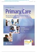 TEST BANK FOR PRIMARY CARE ART AND SCIENCE OF ADVANCED PRACTICE NURSING – AN INTERPROFESSIONAL APPROACH 6TH EDITIONDUNPHY