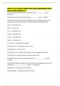 AVID PT 101 STUDY EXAM 2025&sol;2026 QUESTIONS WITH SOLUTIONS GRADED A&plus;