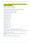 AVID PT 101 REVISION TEST 2025&sol;2026 QUESTIONS WITH SOLUTIONS GRADED A&plus;