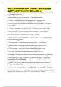 BYU EARTH SCIENCE MAIN EXAMINATION 2025&sol;2026 QUESTIONS WITH SOLUTIONS GRADED A&plus;