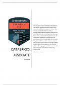 Databricks Certified Data Engineer Associate Study Guide
