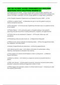 CAD 100 PATIENT ACCESS FUNDAMENTALS 2025&sol;2026 QUESTIONS WITH SOLUTIONS GRADED A&plus;