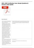 HRCI aPHR Certification Exam Sample Questions & Answers Latest Update