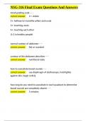NSG-316 Final Exam Questions And Answers&period;docx