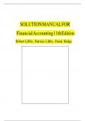 Solution Manual For Financial Accounting&comma; 11th Edition by Jerry J&period; Weygandt&comma; Paul D&period; Kimmel&comma; Verified Chapters 1 - 13&comma; Complete Newest Version