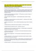 CIVIL AIR PATROL BILLY MITCHELL MAIN EXAM TEST 2025&sol;2026 QUESTIONS WITH SOLUTIONS GRADED A&plus;