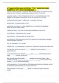 CIVIL AIR PATROL BILLY MITCHELL STUDY GUIDE 2025&sol;2026 QUESTIONS WITH SOLUTIONS GRADED A&plus;