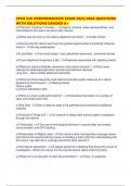 CPCU 520 COMPREHENSIVE EXAM 2025&sol;2026 QUESTIONS WITH SOLUTIONS GRADED A&plus;
