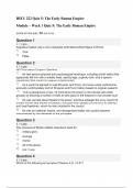 HIEU 322 Quiz 5&colon; The Early Roman Empire