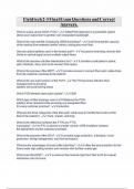 Field tech 2-3 Final Exam Questions and Correct Answers&period;
