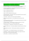 DANB GENERAL CHAIRSIDE EXAMINATION 2025&sol;2026 QUESTIONS WITH SOLUTION GRADED A&plus;
