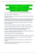 Wisconsin Pest Control 7&period;1&comma; Aquatic & Mosquito&comma; Turf & Landscape Comprehensive Exam &vert;&vert; Questions & Answers &lpar;100&percnt; Accurate&rpar;