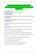 Aquatic and Mosquito 5&period;0 Control Course Exam &vert;&vert; 60 Questions & Answers &lpar;Rated A&plus;&rpar;