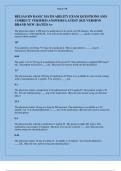 RELIAS RN BASIC MATH ABILITY EXAM QUESTIONS AND CORRECT VERIFIED ANSWERS LATEST 2025 VERSION BRAND NEW&comma; RATED A&plus;