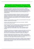 5&period;0 Aquatic and Mosquito Course Final Exam &vert;&vert; Questions & Answers &lpar;Rated A&plus;&rpar;