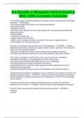 5&period;0 Aquatic & Mosquito Control Exam &vert;&vert; With 100&percnt; Accurate Solutions